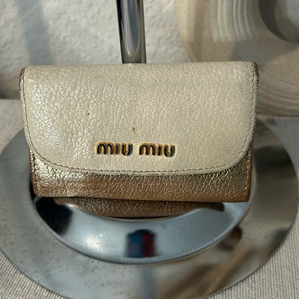 Miu Miu Card Holder Key Holder Small Wallet - image 1